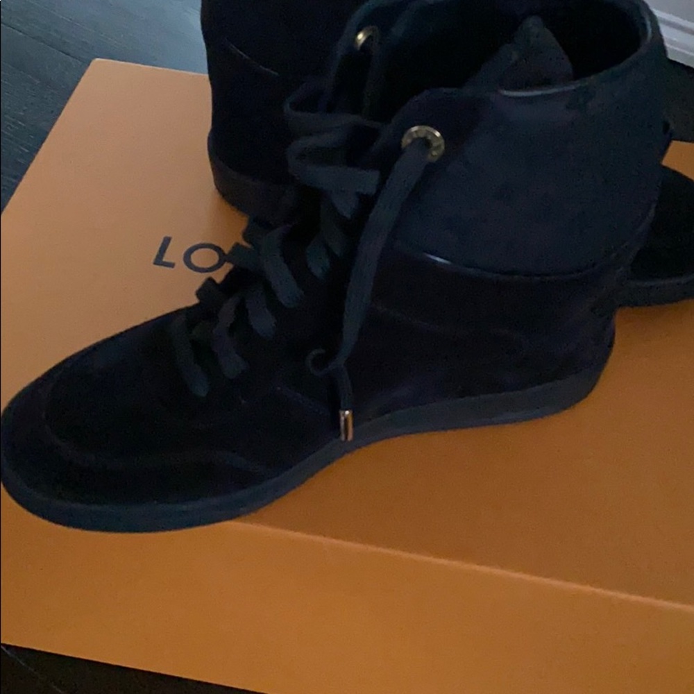 Louis Vuitton Black Millenium Sneaker - Picture 3 of 6